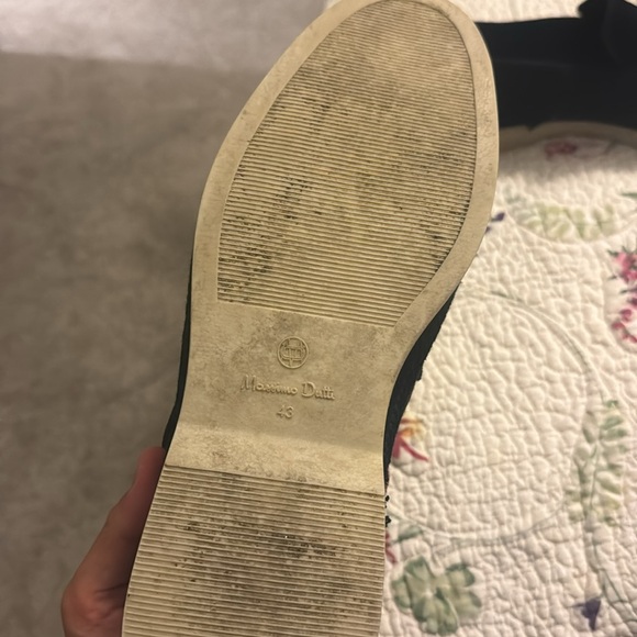 Massimo dutti men’s black suede loafers - Picture 3 of 3